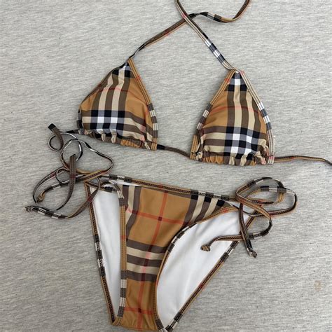 burberry bikini dupe|burberry high waisted bikini.